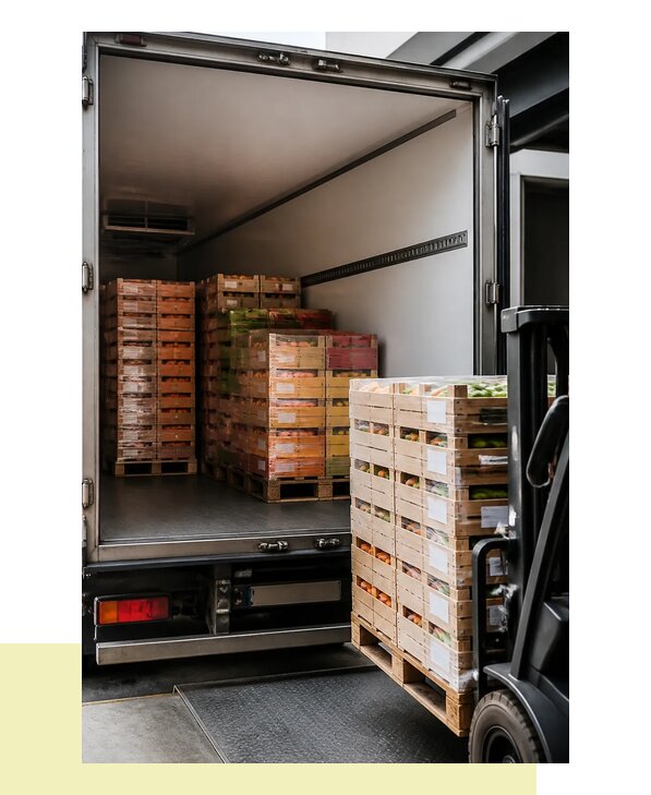 Перевозка сельхозпродукции на паллетах с доставкой в Рославль